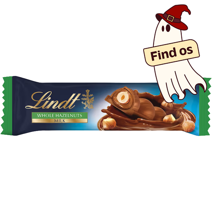 Lindt Milk Hazelnut Bar 35g